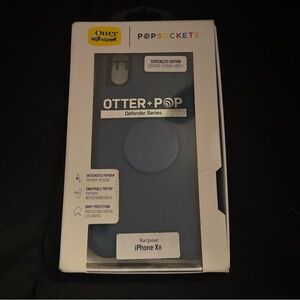 EUC Otterbox - Otter + Pop Blue Defender Series Case for iPhone XR